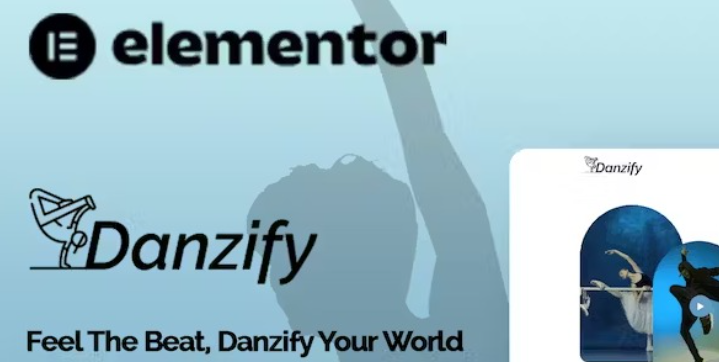 Danzify – Dance Course Elementor Template