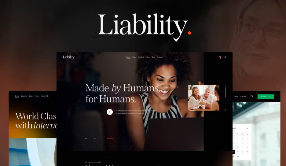 Liability | Insurance & Finance WordPress Theme