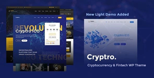 Cryptro – Cryptocurrency, Blockchain , Bitcoin & Financial Technology