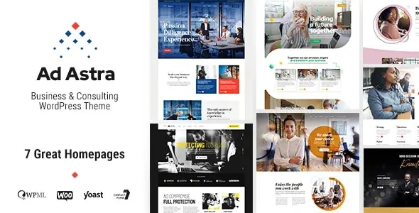 Ajani – Business & Consulting WordPress theme