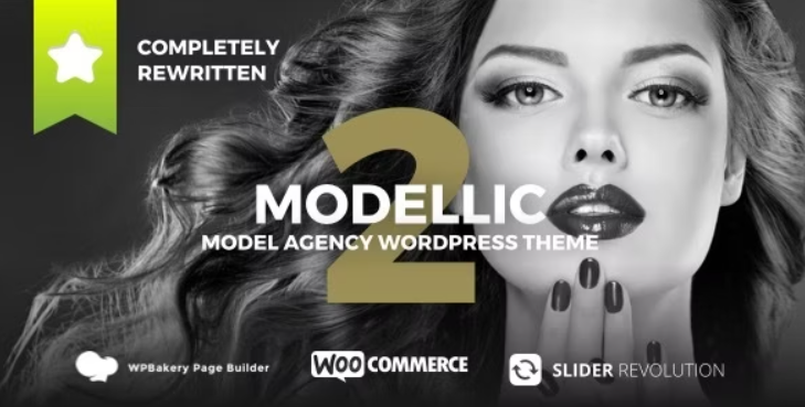 Modellic – WooCommerce & Booking Model Agency WordPress Theme