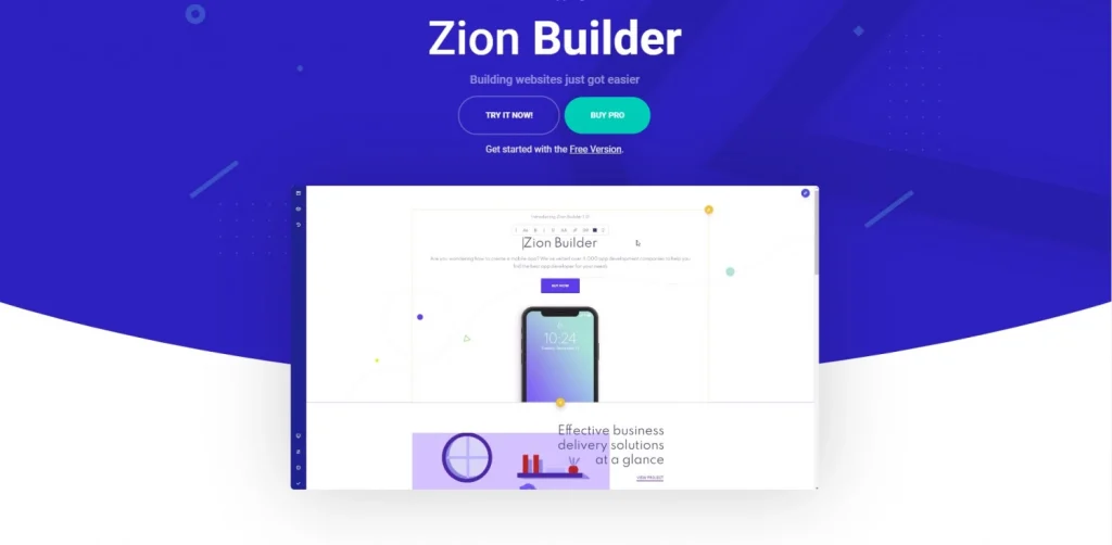 Zion Builder Pro