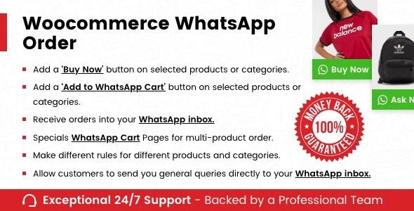 Progos – WooCommerce Whatsapp Order