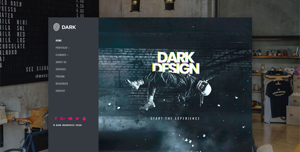 VisualModo Dark WordPress Theme