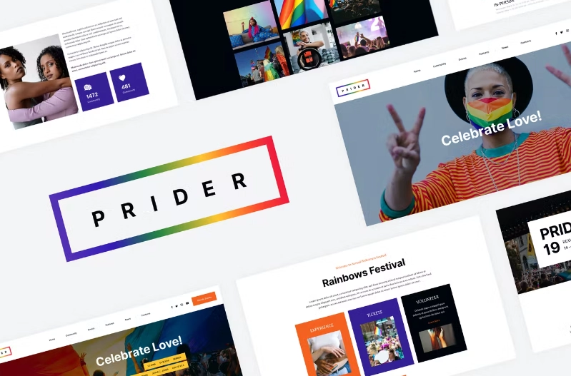 Prider – LGBTQ & Gay Rights Festival Template