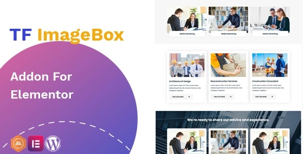 TFImage Box Addon For Elementor