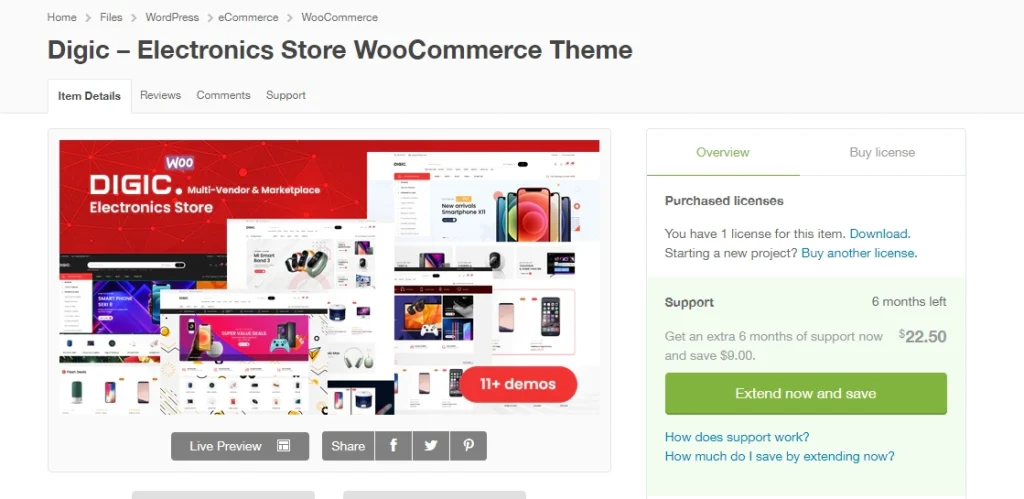 Digic – Electronics Store WooCommerce Theme