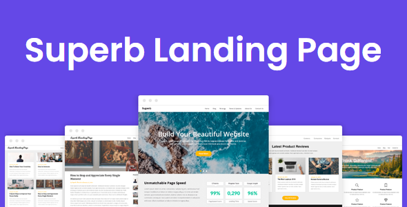 Superb LandingPage Superb Themes