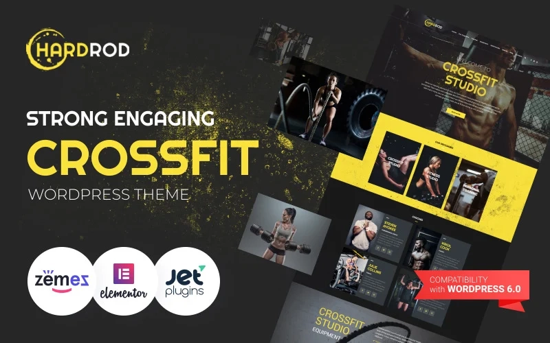 Hardrod – Dynamite Fitness & Bodybuilding WordPress Theme