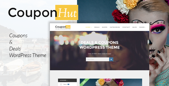 CouponHut Coupons WordPress Theme