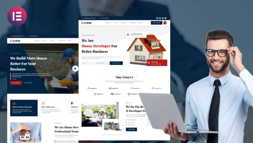 Ceetra – House Developer Agency Elementor Template