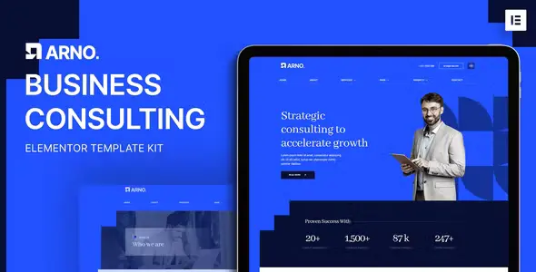 Arno Business Consulting Elementor Template Kit