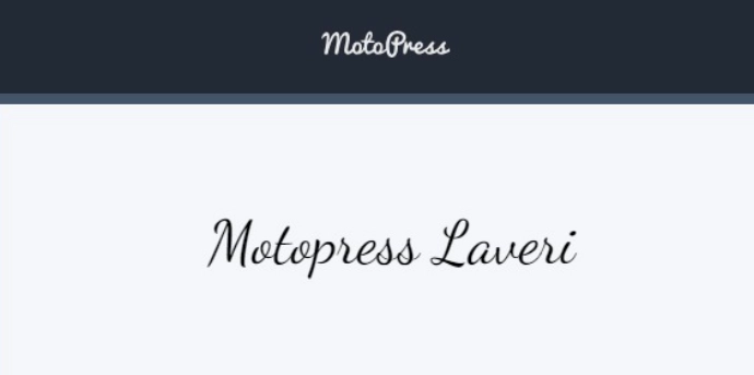 Motopress Laveri