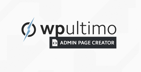 WP Ultimo Admin Page Creator Addon