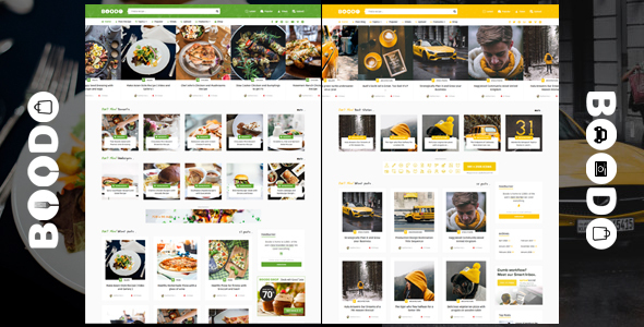 Boodo WP – Food and Magazine Shop WordPress Theme