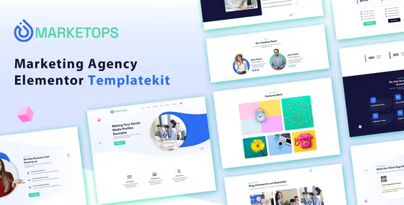 Marketops Marketing Elementor Template Kit