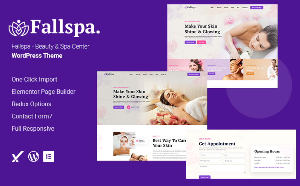 Fallspa – Beauty & Spa Center WordPress Theme