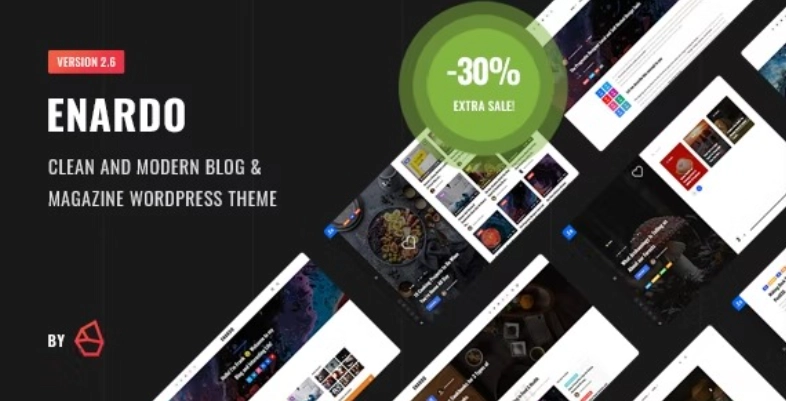 Enardo – Blog & Magazine WordPress Theme