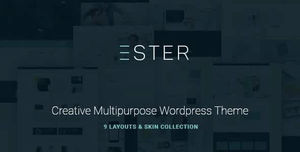 Ester – A Stylish Multipurpose WordPress Theme