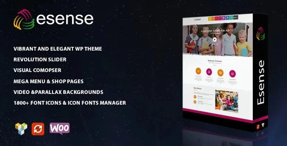 Esense – Vibrant and elegant WP theme