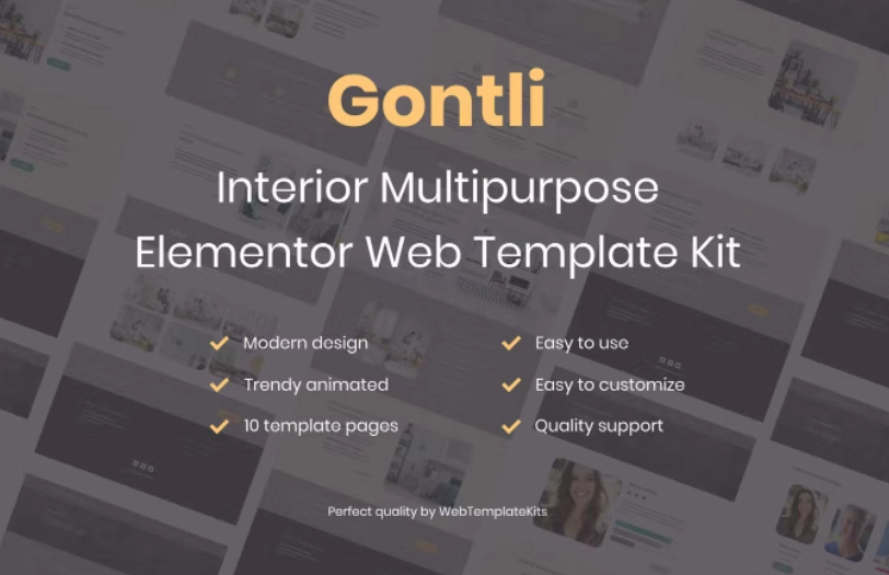 Gontli – Interior Multipurpose Template