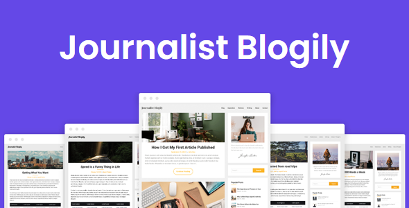 Journalist Blogily Superb Themes