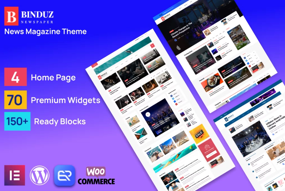 Binduz – WordPress News Magazine Theme