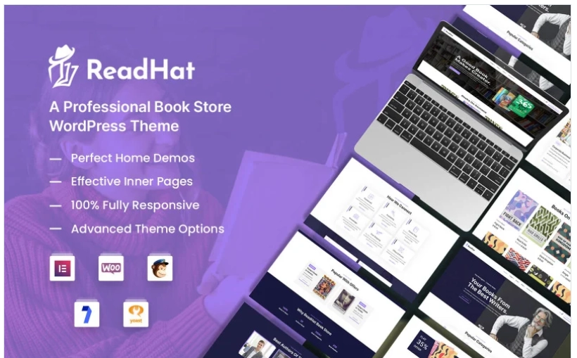 ReadHat – Book Store WooCommerce WordPress Theme