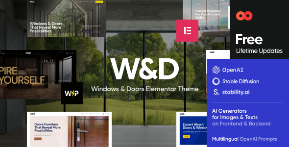 W&D – Windows & Doors Theme