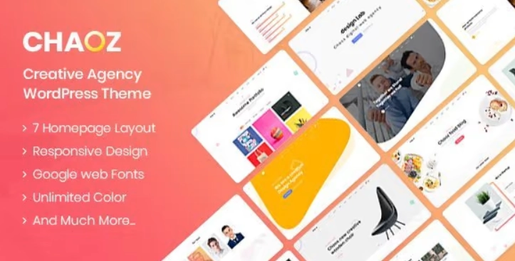 Chaoz – Creative Portfolio WordPress Theme For Agency | Technology