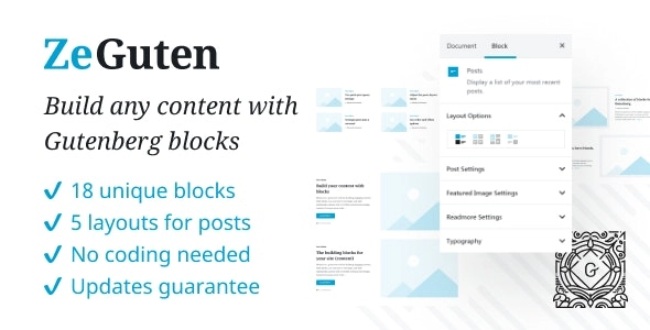 ZeGuten for Gutenberg
