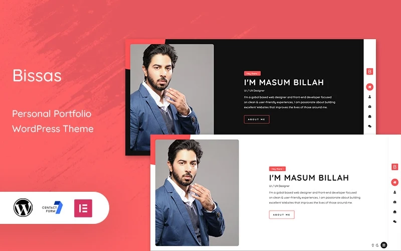 Bissas – Personal Portfolio WordPress Theme