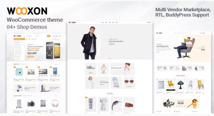 Wooxon – WooCommerce WordPress Theme