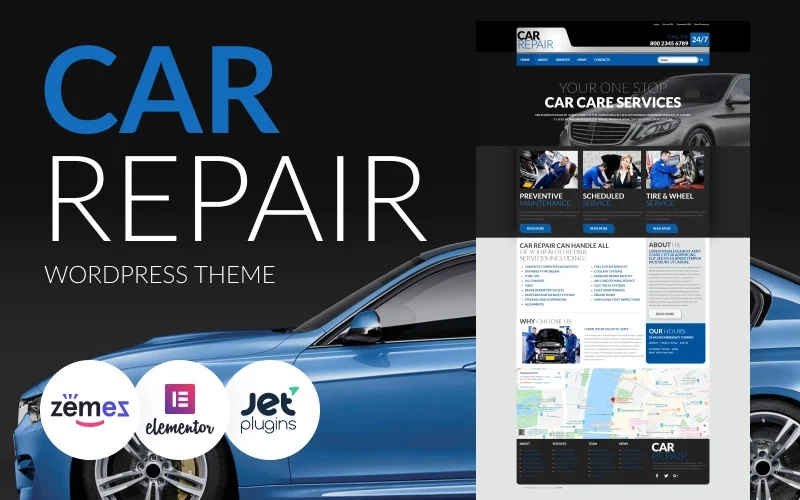 Car Repair – Car WordPress Theme