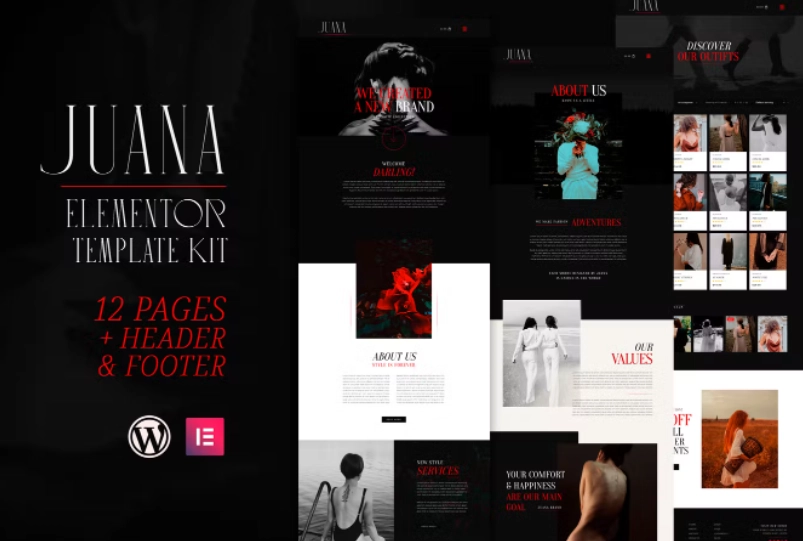 Juana – Fashion Store Elementor Template