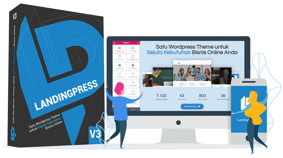 LandingPress WordPress Theme