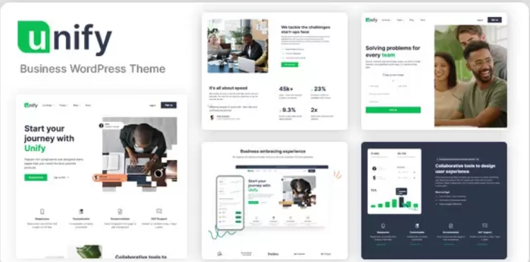 Unify – Multipurpose Business WordPress Theme