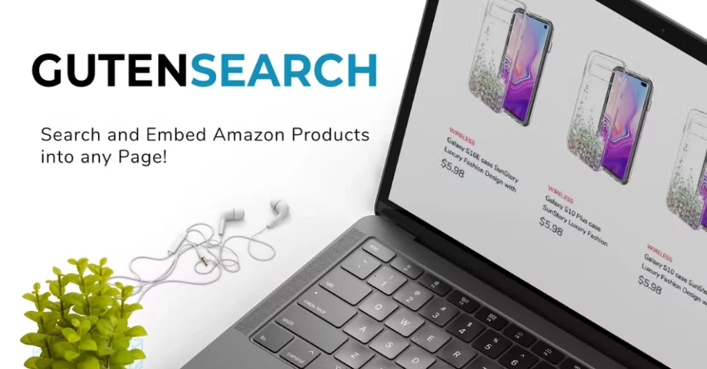 GutenSearch –  Amazon Affiliates Products Search