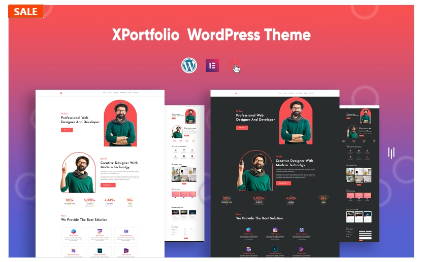 XPortfolio – Personal Portfolio WordPress Theme