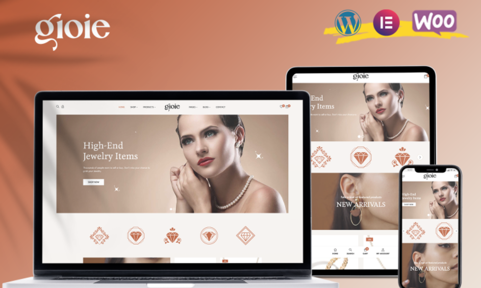 Gioie – Jewelry Store WooCommerce Theme