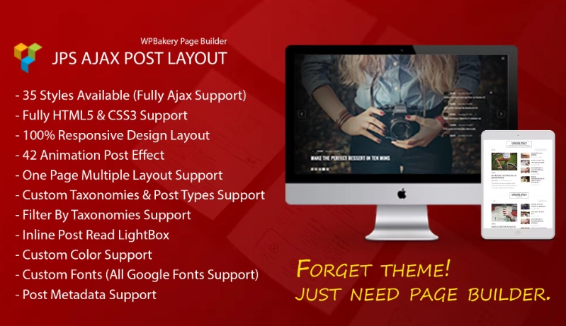 JPS Ajax Post Layout