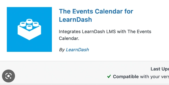 LearnDash LMS – The Events Calendar Integration