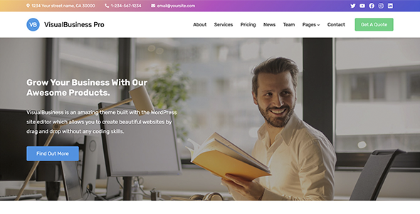 VisualBusiness Pro Theme