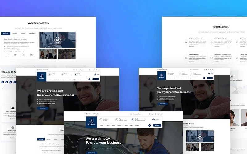 Bravvo – Corporate Responsive WordPress Theme