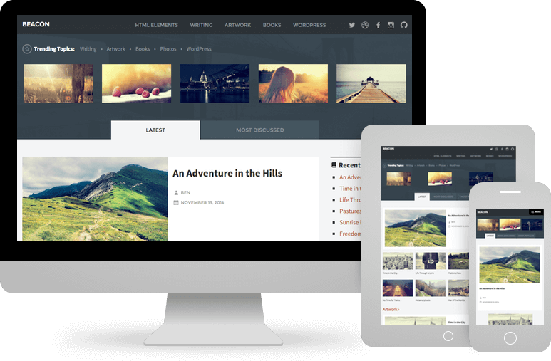 Beacon – Social WordPress Magazine Theme