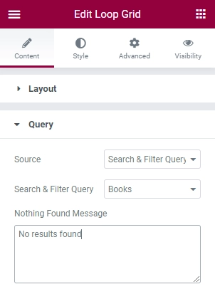 Search & Filter – Elementor Extension