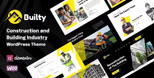 Builty Construction WordPress Theme
