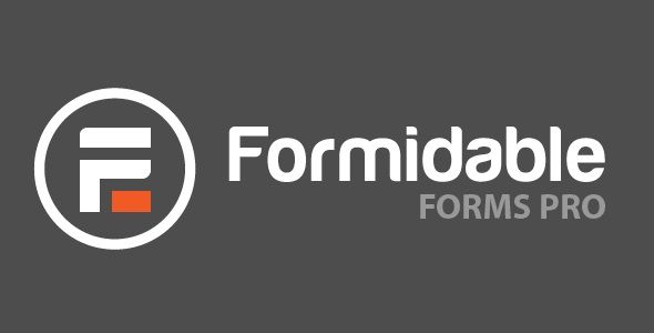 Formidable Forms Pro – WordPress Form Builder