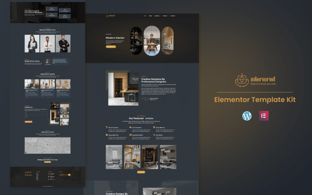 Interiorist – Buy and Sell Property Ready to Use Elementor Kit
